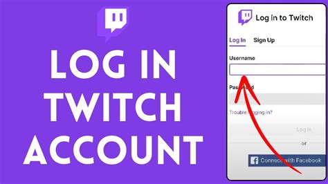 twitch inloggen.
